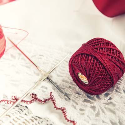 Fil à broder simple